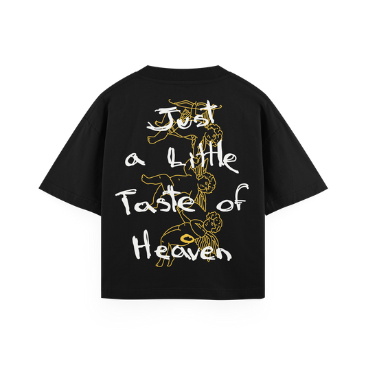 TASTE OF HEAVEN - NOIR TEE 240 GSM