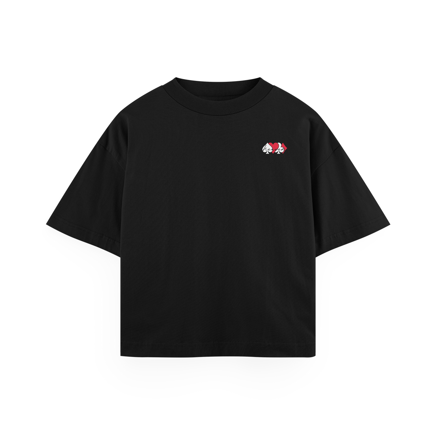 NO LUCK NEEDED - NOIR TEE 240 GSM